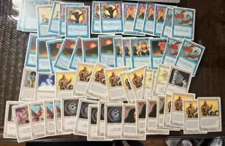 Mtg. 4th Edition Lot. Mind Twist Hypnotic Spector. Lightning Bolt. Serra Angel - Image 3