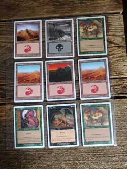 Old Magic The Gathering Cards - Lot B - Image 1