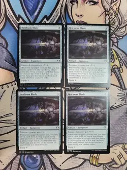4x Heirloom Blade - NM/M Commander 2020 C20 MTG Magic - Image 1