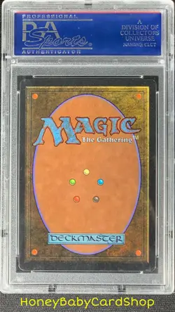 MTG Unlimited Edition 1993 Living Artifact PSA 6 EX/MT Old School 93/94 - Image 2