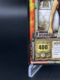 One Piece Quest Begins CCG 2005 Yasopp Perfect Shooter Non-Holo Rare CH015 LP - Image 4