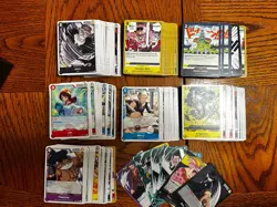 One Piece TCG OP03 Pillars Of Strength 209 Bulk Common Uncommon Rare Leader Lot - Image 1