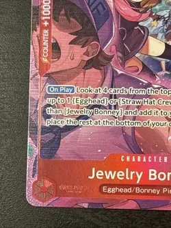 OP15 Jewelry Bonney EB04-002 R* Alt ART Foil Adventure On Kami's Island English - Image 5
