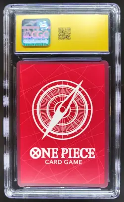 2025 ONE PIECE MONKEY D. LUFFY PURPLE/BLACK OP09-061 CGC 10 PRISTINE A PT - Image 2