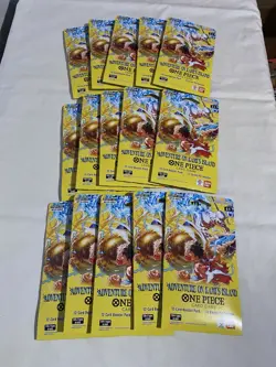 One Piece TCG OP15-EB04 Sleeved Booster Packs (Lot of 15) - Image 1