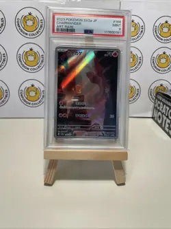 PSA 9 MINT Charmander 168/165 AR Art Rare 151 sv2a Pokemon Japanese - Image 1