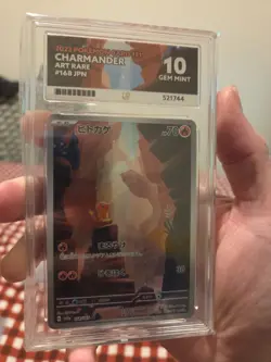 Pokemon Card Ace 10 Charmander 168/165 Art Rare Japanese 151 Gem Mint - Image 1