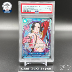 PSA 10 Boa Hancock EB03-026 SP SR Parallel ONE PIECE Card Heroines edition 2025 - Image 2