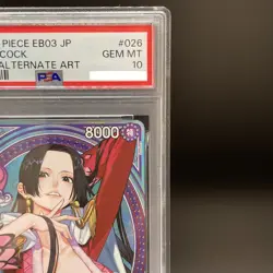 PSA 10 Boa Hancock EB03-026 SP SR Parallel ONE PIECE Card Heroines edition JP - Image 4