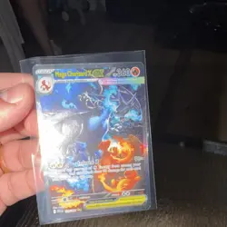 Pokemon Mega Charizard X EX Holo Mega Evolution Card 25/099 (Card Only) - Image 1