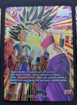 Dragon Ball Fusion World 1st Anniversary 3 Card Lot Cabba - Whiz - Zarbon NM ENG - Image 5