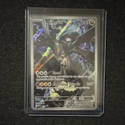 Pokemon N's Zekrom Full Art Promo Holo Dragon Mega Evolution 031 130 HP Card - Image 1