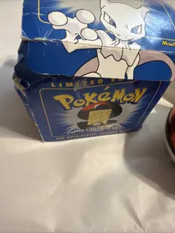 Pokemon Gold Mewtwo Card 1999 Burger King 23K Gold Plated Mewtwo Card - Image 5