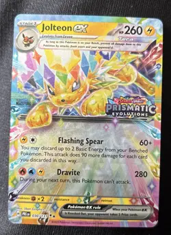 Jolteon ex - (Prismatic Evolutions Stamp) 030/131 Miscellaneous Cards & Products - Image 1