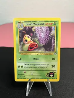 Erika's Weepinbell 048/132 Pokemon Gym Heroes Vintage Trading Card - Image 1