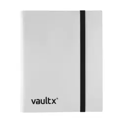 Vault X Standard 4-Pocket Strap Binder White - 160 Cards - New - Image 3