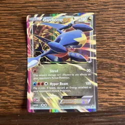 Pokemon Garchomp EX XY167 XY Black Star Promo Holo Card MP - Image 1
