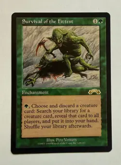 MTG-(Magic The Gathering) Exodus-Survival of the Fittest-NM-Free Shipping! - Image 1