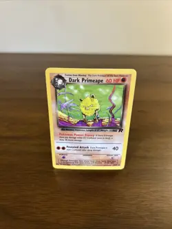 Pokemon Card - Dark Primeape - Team Rocket - First Edition (#43/82 - Excellent) - Image 1