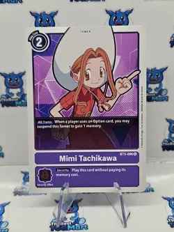 Mimi Tachikawa BT3-096 R - Release Special Booster - Digimon Card NM - Image 1