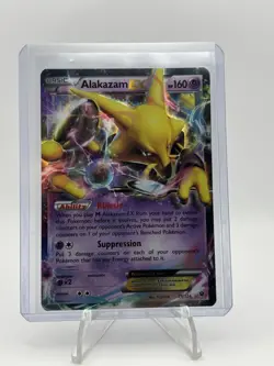 Alakazam EX 25/124 Fates Collide Holo Pokemon Card 2016 Vintage Rare LP - Image 1