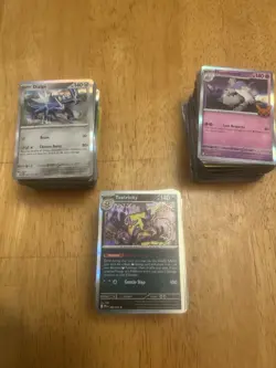 500 Pokemon Trading Cards ALL Cosmic/Reverse/Regular HOLO Bulk Lot - Image 2