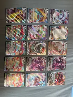 Pokemon TCG Foil Card Lot - VMAX 15 Cards - Gardevoir Lapras NM+ - Image 1