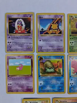 Vintage 1999 Pokemon TCG 17 Card Lot Shadowless 1st Editions Holo From Album - Image 2