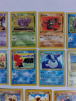 Vintage 1999 Pokemon TCG 17 Card Lot Shadowless 1st Editions Holo From Album - Image 3