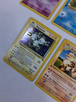 Vintage 1999 Pokemon TCG 17 Card Lot Shadowless 1st Editions Holo From Album - Image 5