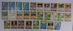 Vintage 1999 Pokemon TCG 108 Card Lot Base Set From Album - Image 4
