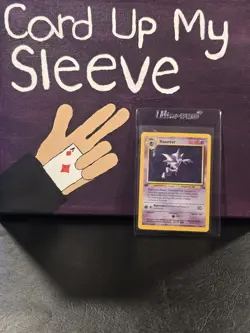 Pokemon TCG Haunter Fossil 1999 Unlimited Holo Rare Card 6/62 - Image 1