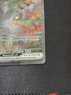 Pokemon TCG Reshiram EX White Flare Card 166/086 - Image 5