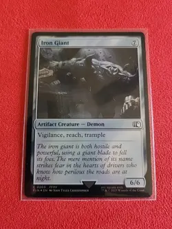 Iron Giant Final Fantasy Foil FIN 260 MTG Demon - Image 1