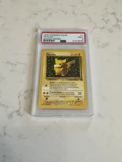 Pokemon Ivy Pikachu Black Star 1 League Promo Exclusive Card 1999 PSA 9 MINT - Image 2