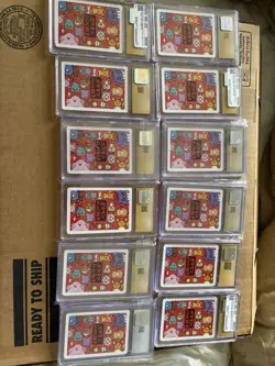 Nintendo Pokemon Playing Cards 2019 12 Card Lot CGC 10 Pikachu Mew Starters - Image 2