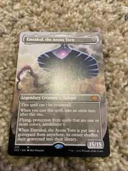 Emrakul, the Aeons Torn (Borderless) Double Masters 2022 Foil - Image 2