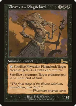 LP - Normal - Phyrexian Plaguelord - 62 - Urza's Legacy - Image 1