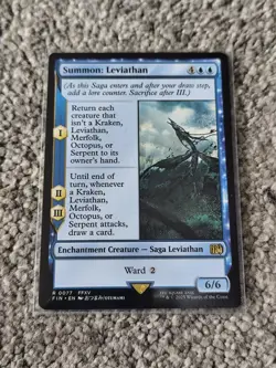 MTG - Summon: Leviathan - Final Fantasy - 0077 - Rare - Image 1