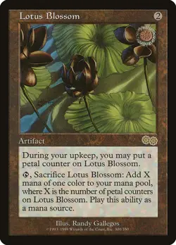 MP - Normal - Lotus Blossom - 300 - Urza's Saga - Image 1