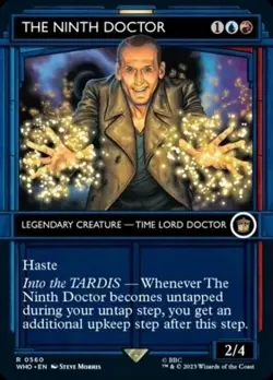 1 x The Ninth Doctor - Showcase - Universes Beyond: Doctor Who - NM-Mint - MTG - Image 1
