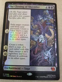 The Cloning of Shredder - Foil - Teenage Mutant Ninja Turtles - Mtg - Image 1