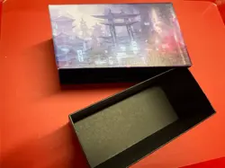 MTG Magic EMPTY Bundle Box Lot X1 Kamigawa Neon Dynasty Expansion Cyberpunk City - Image 1