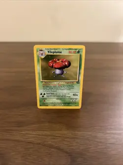 Pokemon TCG Jungle Vileplume Holo Unlimited Rare Card 15/64 NM Condition - Image 2