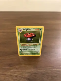 Pokemon TCG Jungle Vileplume Holo Unlimited Rare Card 15/64 NM Condition - Image 3