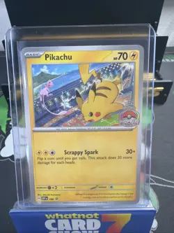 Pikachu SVP EN 190 - 2024 World Championships Promo Pokemon TCG Card - Image 1
