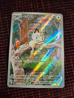Pokemon Phantasmal Flames Meowth 106/094 NM - Image 1