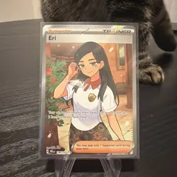 Eri 136/131 Prismatic Evolutions Holo Ultra Rare Pokemon Card TCG English NM - Image 1