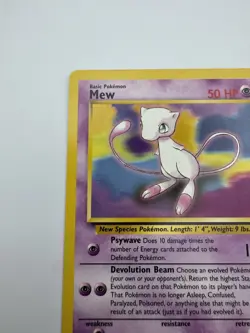 Mew #8 WOTC Black Star Promo - Pokemon TCG 2000 Vintage - Image 2