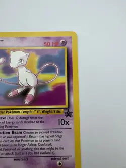 Mew #8 WOTC Black Star Promo - Pokemon TCG 2000 Vintage - Image 3